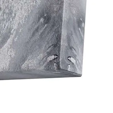 Madison Park Wall Art Living Room Décor - Blissful Abstract Wall Art, Modern Home Décor Painting Gel Coat Canvas with Silver Foil Embellishment, 27"W x 27"H x 1.5"D, Blush