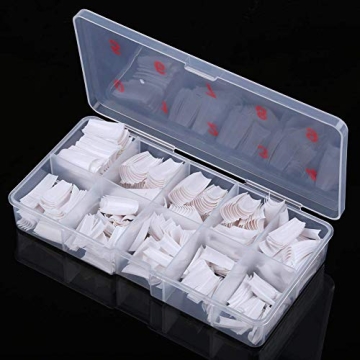 Beuniar Acrylic Nail Tips 500Pcs - Salon Quality for Home Use