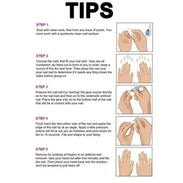 Beuniar Acrylic Nail Tips 500Pcs - Salon Quality for Home Use