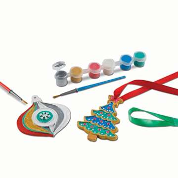 Melissa & Doug Decorate-Your-Own Christmas Ornaments - 2-Pack