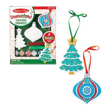 Melissa & Doug Decorate-Your-Own Christmas Ornaments - 2-Pack