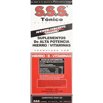 SSS Tonic Liquid 20 OZ
