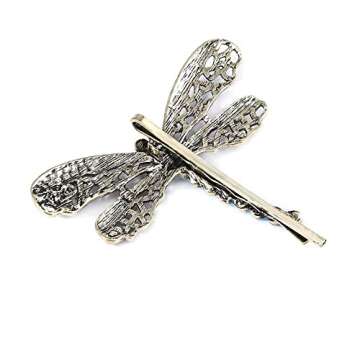 Corline Dragonfly Hair Clip - Halloween Costume Cosplay Hair Pin - Christmas Gifts for Mom and Women and Fans (Dragonfly Hair Clip)