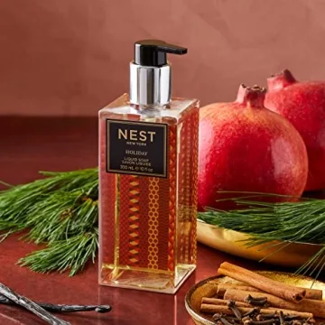 NEST Fragrances Holiday Hand Soap 10 Ounce Luxury