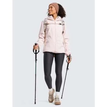 CRZ YOGA Thermal Fleece Lined Leggings Women 28'' - Winter Warm Workout Hiking Pants High Waisted Yoga Tights Full Length Mysterious Grey Small