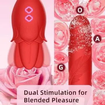 Rose Toys Clitoral Vibrator 3 in 1 for Couples