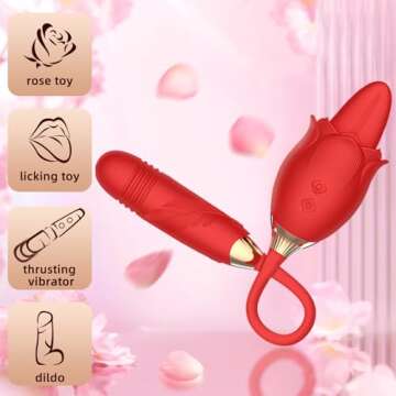 Rose Toys Clitoral Vibrator 3 in 1 for Couples