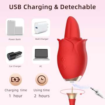 Rose Toys Clitoral Vibrator 3 in 1 for Couples
