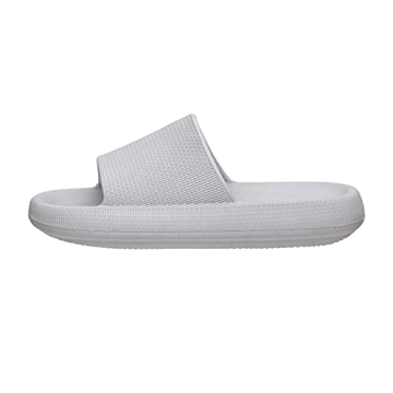 CUSHIONAIRE Cloud Cushion Slides for Women - Stylish Comfort