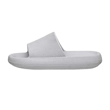 CUSHIONAIRE Cloud Cushion Slides for Women - Stylish Comfort