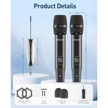 Dynamic UHF Wireless Microphone System for Events