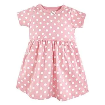 Hudson Baby Girls Cotton Dresses for Easter Events