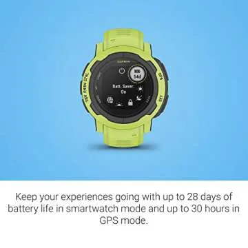 Garmin Instinct 2 Rugged GPS Outdoor Watch for Active Lifestyle