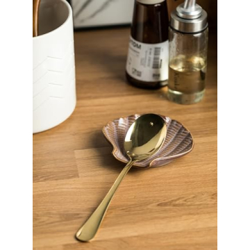 Gomakren Coastal Spoon Rest - Lovely Beach Kitchen Accessory