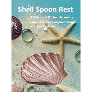 Gomakren Coastal Spoon Rest - Lovely Beach Kitchen Accessory