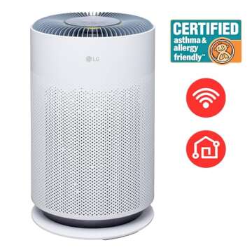 LG PuriCare 360 Air Purifiers for Home, Large and Small Room, Bedroom, Up to 2,059 ft² in 1 Hr with...