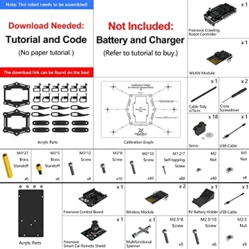 FREENOVE Hexapod Robot Kit for All Ages
