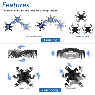 FREENOVE Hexapod Robot Kit for All Ages