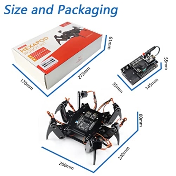 FREENOVE Hexapod Robot Kit for All Ages
