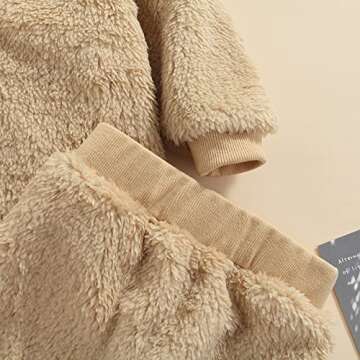 Toddler 2 Piece Outfit Set for Baby Girls Boys - Cozy Style