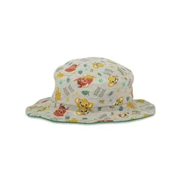 Disney Lion King Simba Infant Baby Boys Romper and Bucket Sun Hat Green 18 Months