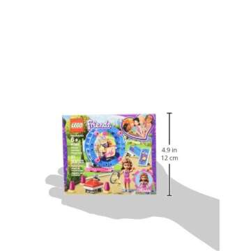 LEGO Friends Olivia's Hamster Playground 41383 Set (81 Pieces)
