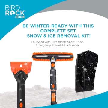 Snow MOOver 39" Extendable Snow Brush & Ice Scraper