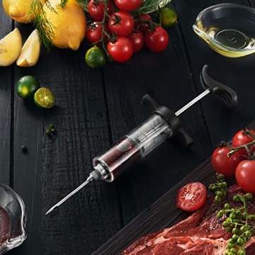 JY COOKMENT Marinade Injector Syringe with Needles