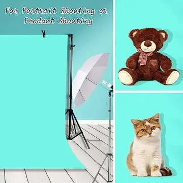 TOAOFY 5x7ft TifnyBlue Photo Backdrop Light Blue Background Backdrop Photographic Studio Photo Backgrounds for Photography Video and Television TAY006
