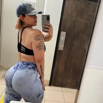 MOSHENGQI Womens Seamless Butt Lift Leggings High Waisted Yoga Pants Ribbed Workout Slimming Tights(Small,#5 Tie Dye Blue)