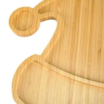 Santa Hat Wood Serving Platters for Christmas Magic