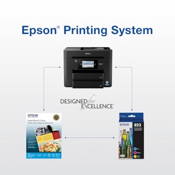 EPSON 822 DURABrite Ultra Ink High Capacity Combo Pack