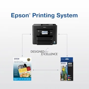 EPSON 822 DURABrite Ultra Ink High Capacity Combo Pack
