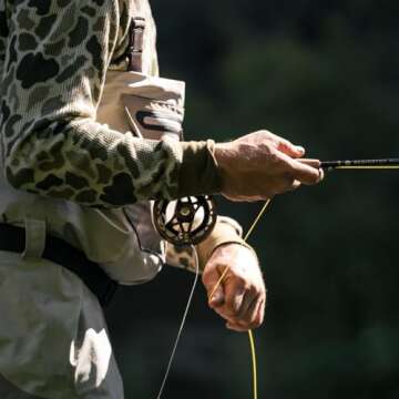 Redington Classic Trout Freshwater Fly Fishing Rod - Moderate Action 4-Piece Fly Rod - Case Included - 4WT 9'0"