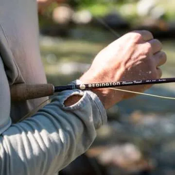 Redington Classic Trout Freshwater Fly Fishing Rod - Moderate Action 4-Piece Fly Rod - Case Included - 4WT 9'0"