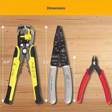 Wire Stripper Crimping Tool Kit Efficient Wire Handling