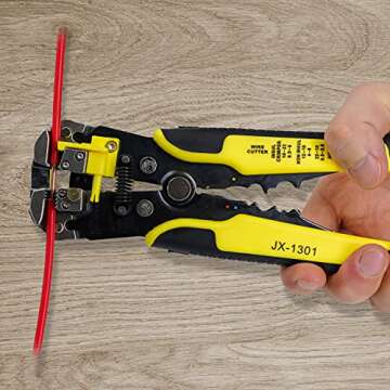 Wire Stripper Crimping Tool Kit Efficient Wire Handling