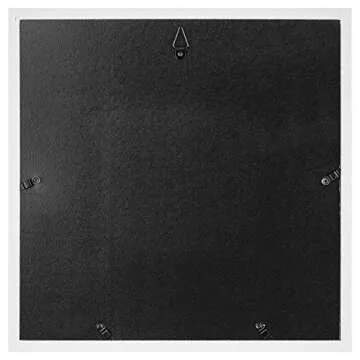 Gallery Perfect 12-Piece White Square Photo Frame Set