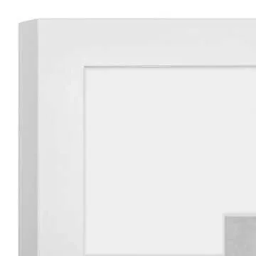Gallery Perfect 12-Piece White Square Photo Frame Set
