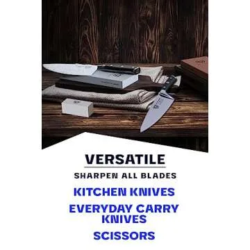 Dalstrong Premium Whetstone Kit - #1000/#6000 Knife Sharpening Kit - Extra Large Grit Stones - Top-Grade Corundum - Thick Knife Sharpening Stone - Hand Crafted Acacia Wood - Whetstone Knife Sharpener