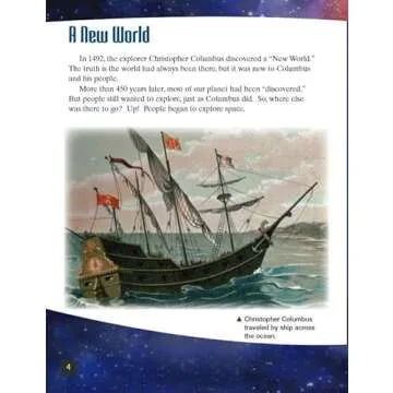 Teacher Created Space Exploration Text for Grade 3