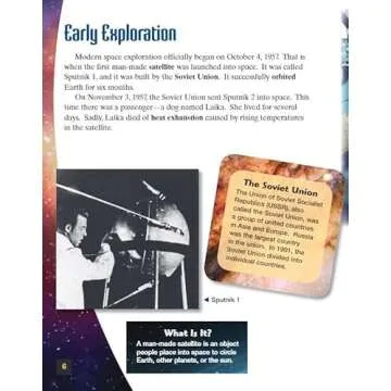 Teacher Created Space Exploration Text for Grade 3