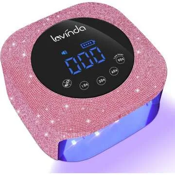 54W Cordless UV Nail Lamp for Gel Nail Polish