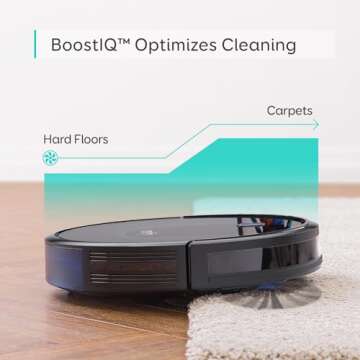 eufy by Anker, BoostIQ RoboVac 30, Robot Vacuum Cleaner, Upgraded, Super-Thin, 1500Pa Suction, Boundary Strips Included, Quiet, Self-Charging Robotic Vacuum, Cleans Hard Floors to Medium-Pile Carpets