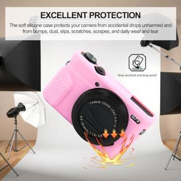 Stylish Easy Hood Case for Canon G7X II Camera