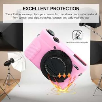 Stylish Easy Hood Case for Canon G7X II Camera