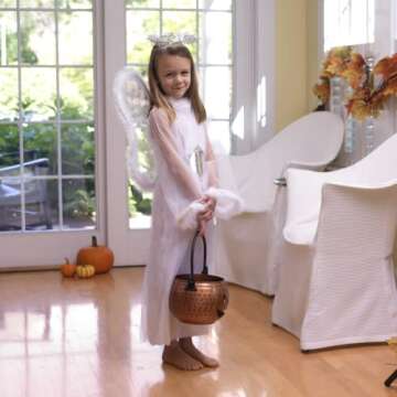 VELCRO Brand Sticky Back for Fabrics, 10 Ft Bulk Roll No Sew Tape with Adhesive, Cut Strips to Length Permanent Bond to Clothing for Hemming Replace Zippers and Snaps, White