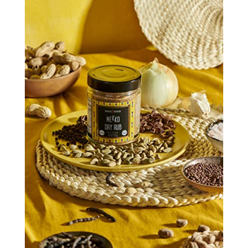 ESSIESPICE - Mekko Dry Rub, Nutty & Spicy Spice Blend - 6.5 Oz | Small Batch, Vegan in Glass Jars, Non GMO, No Preservatives, No Anti-Caking Agents. Seasoning for every meats, fish & vegetable.