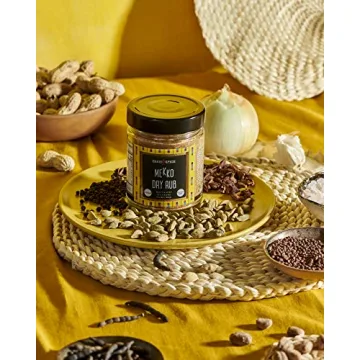 ESSIESPICE - Mekko Dry Rub, Nutty & Spicy Spice Blend - 6.5 Oz | Small Batch, Vegan in Glass Jars, Non GMO, No Preservatives, No Anti-Caking Agents. Seasoning for every meats, fish & vegetable.