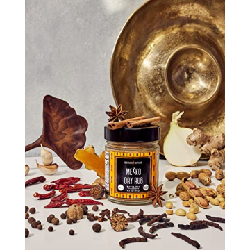 ESSIESPICE - Mekko Dry Rub, Nutty & Spicy Spice Blend - 6.5 Oz | Small Batch, Vegan in Glass Jars, Non GMO, No Preservatives, No Anti-Caking Agents. Seasoning for every meats, fish & vegetable.